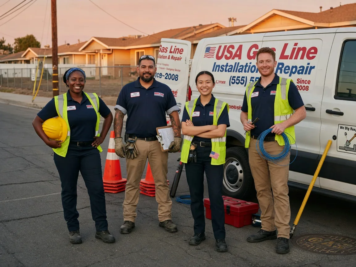 Gas Line Installation company in Orange City, IA
